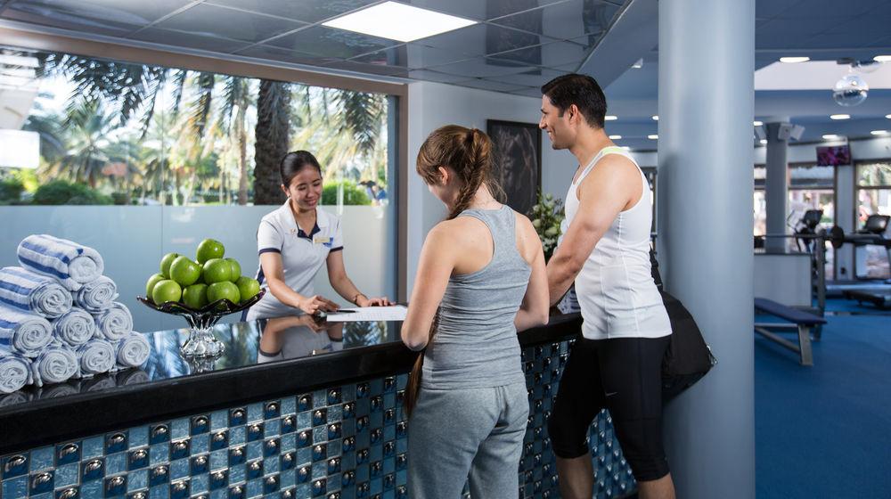 ดานัท อัล ไอน์ รีสอร์ท อัลอิน ภายนอก รูปภาพ Reception at the Sports and Fitness Club